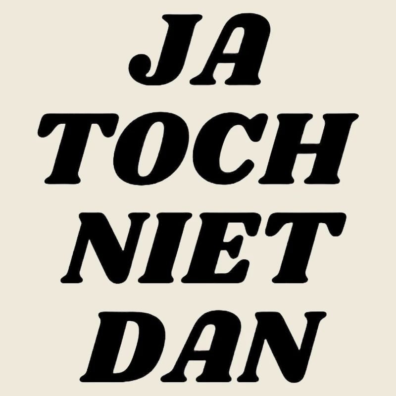 Ja, dann nicht!