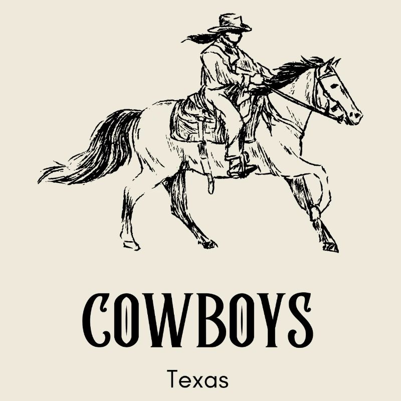 Cowboy, Pferd, Western