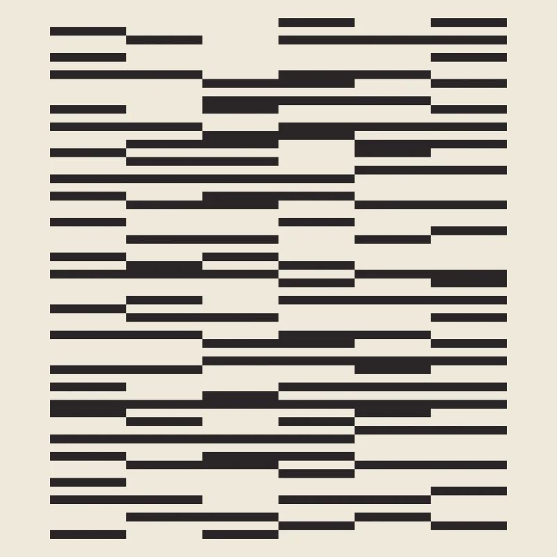 Lignes design Minimaliste Code-barres