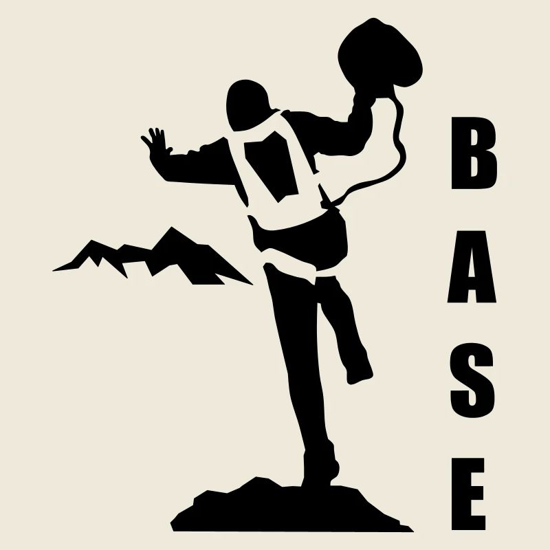 BASE jumping