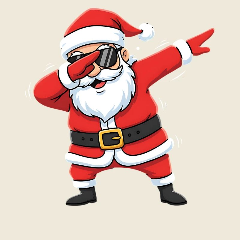 Dab Père Noël drôle