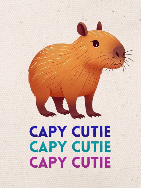 Charming Capybara