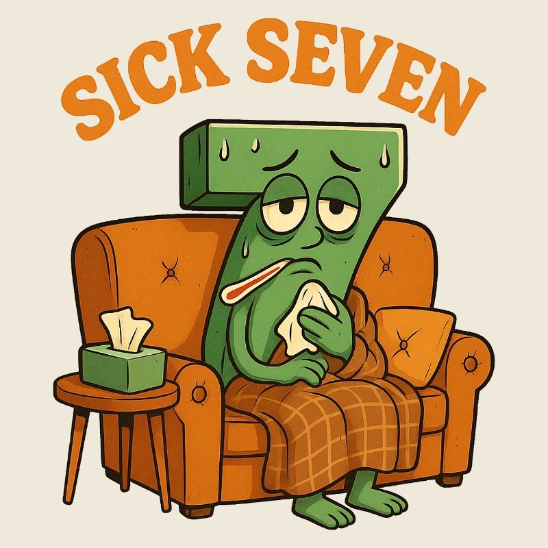 Sechs, Sieben, Kranke, Sieben,