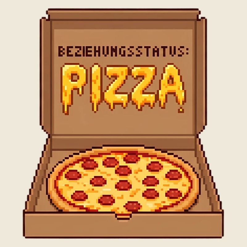 Statut relationnel Pizza célibataire Saint-Valentin