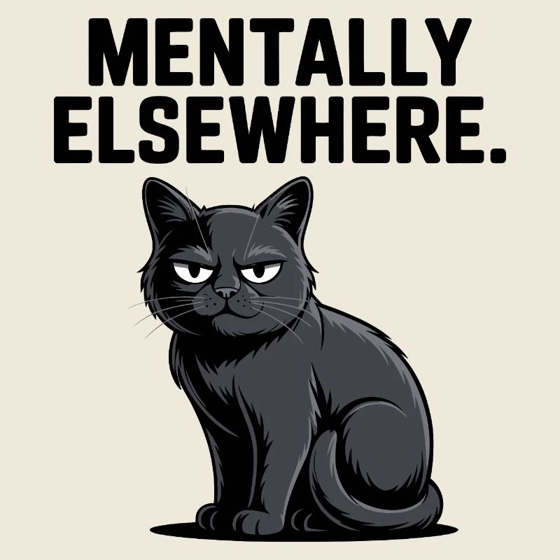 Mental anderswo Katzentee