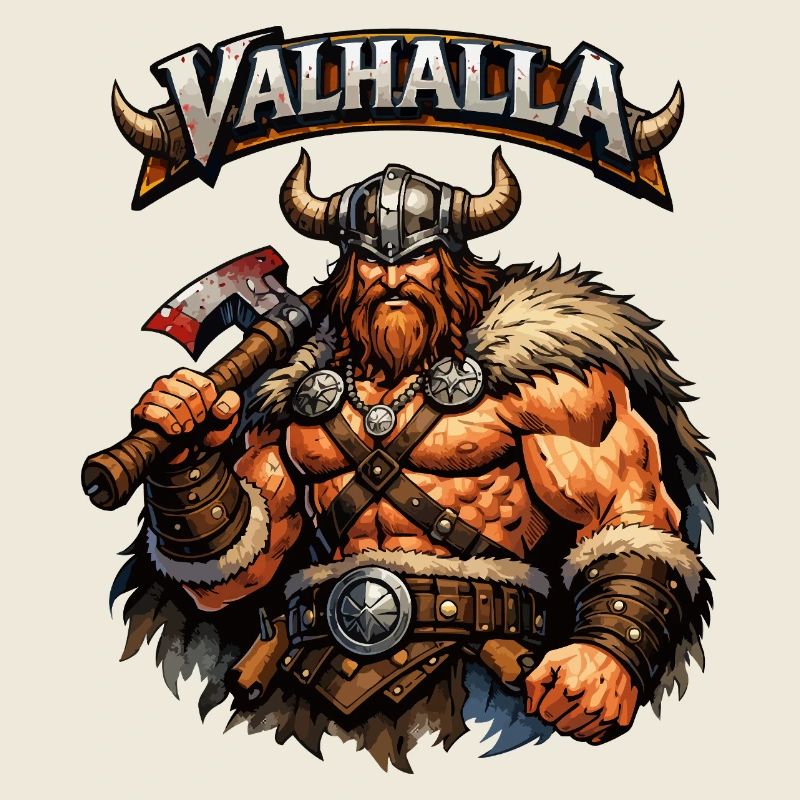 Héros Viking de la Hache de Valhalla