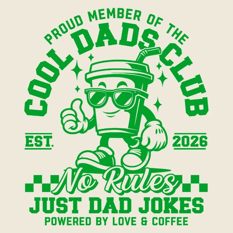 Papa 2026 Geschenkidee - Cool Dads Club