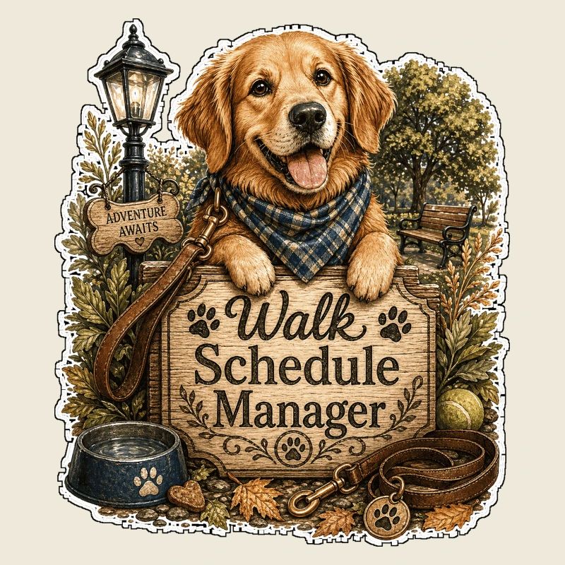 Walk Schedule Manager Dog