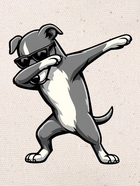 Dabbing Greyhound