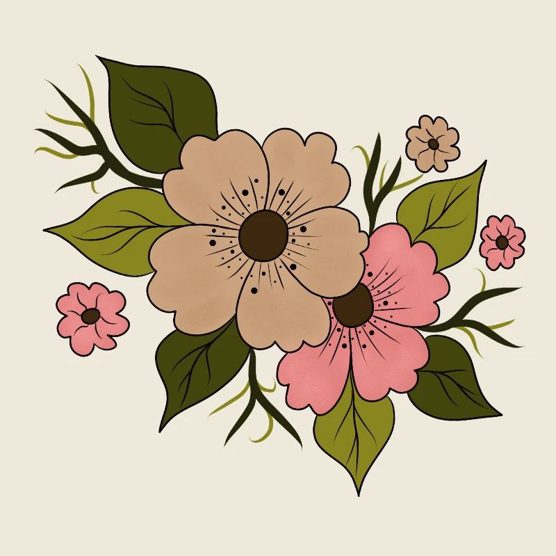 Blumige Blüte