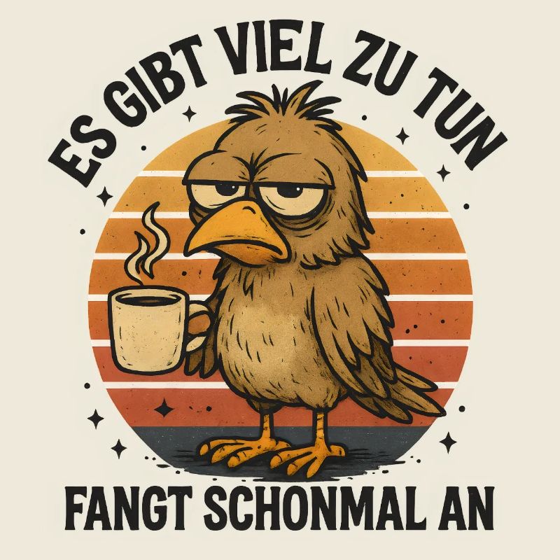 Es gibt viel zu tun Arbeit Beruf Kaffee