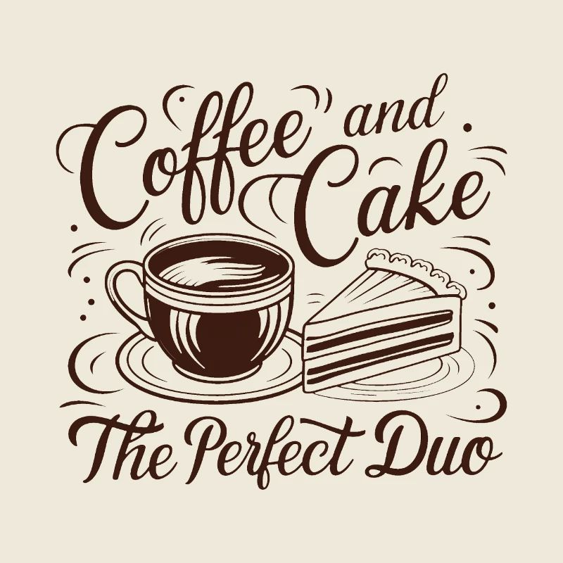 Kaffee und Kuchen – das perfekte Duo.