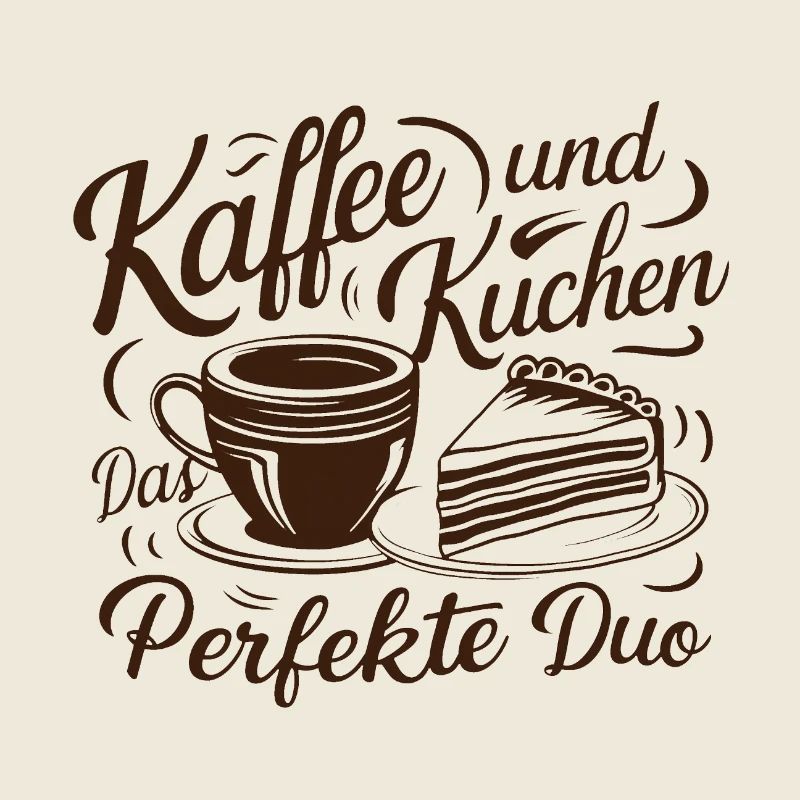 Café et gâteau – le duo parfait.