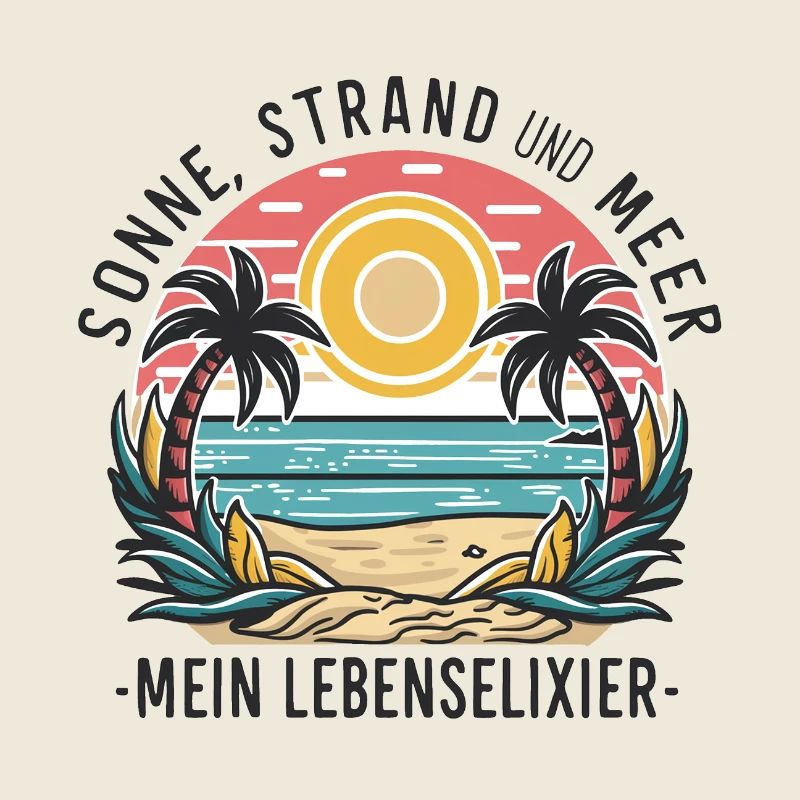 Le soleil, la plage et la mer - mon élixir de vie