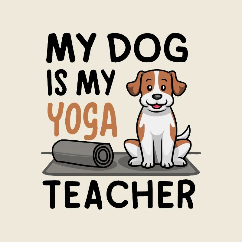Mon chien est mon prof de yoga