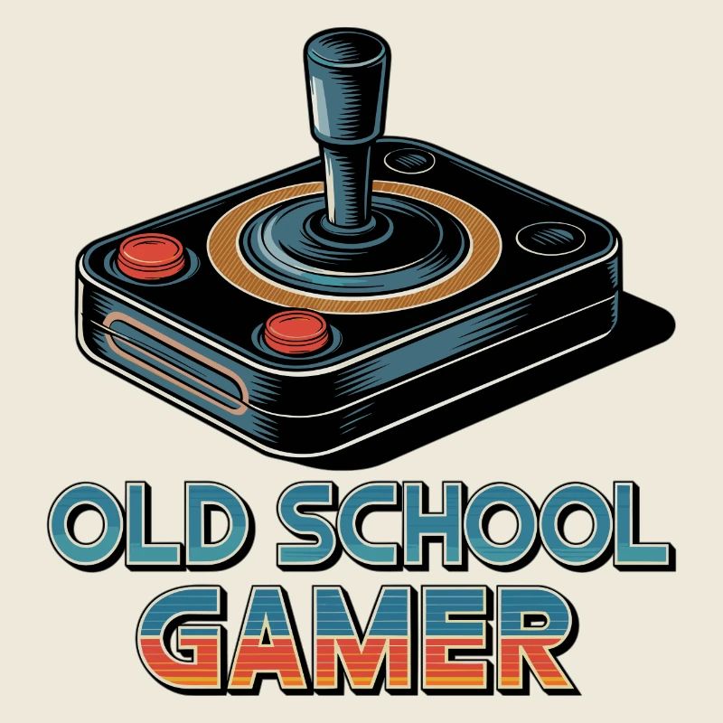 Old School Gamer – Retro Joystick