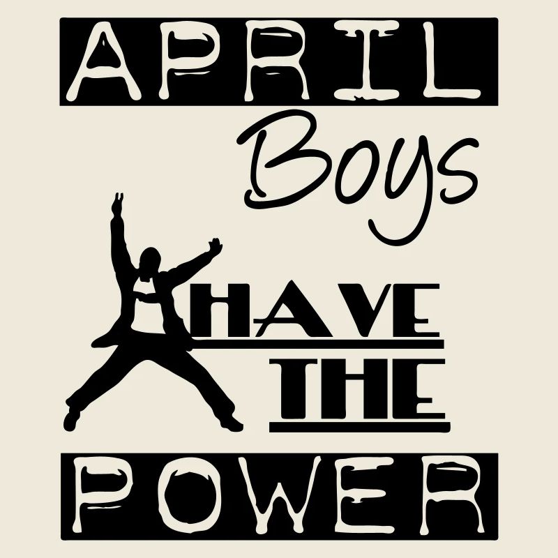 April Boys Geschenk Geburtstag