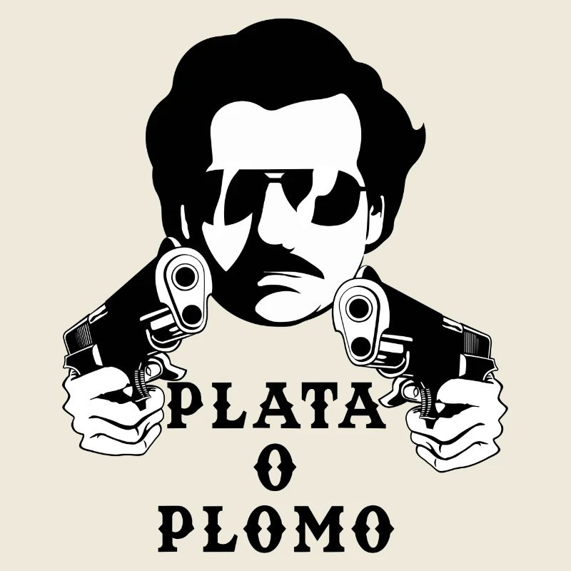 Pablo Escobar - Silber oder Blei-T-Shirt