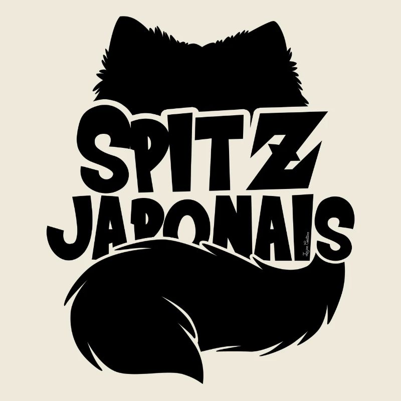 Spitz Japonais Silhouette