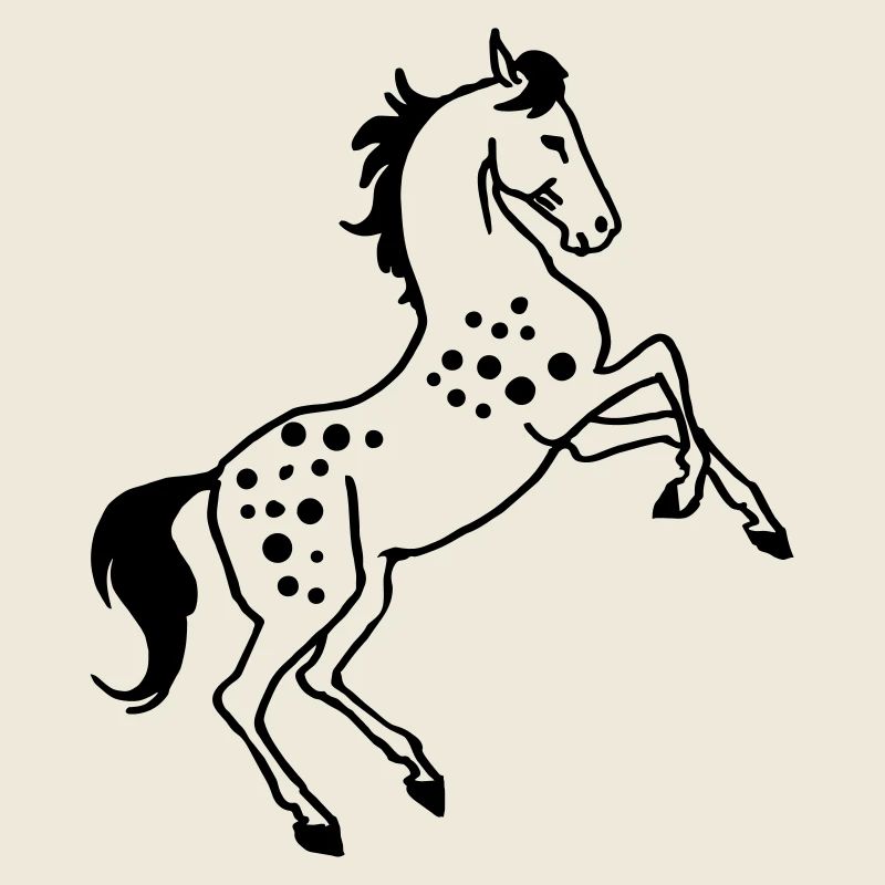 Cheval cabré