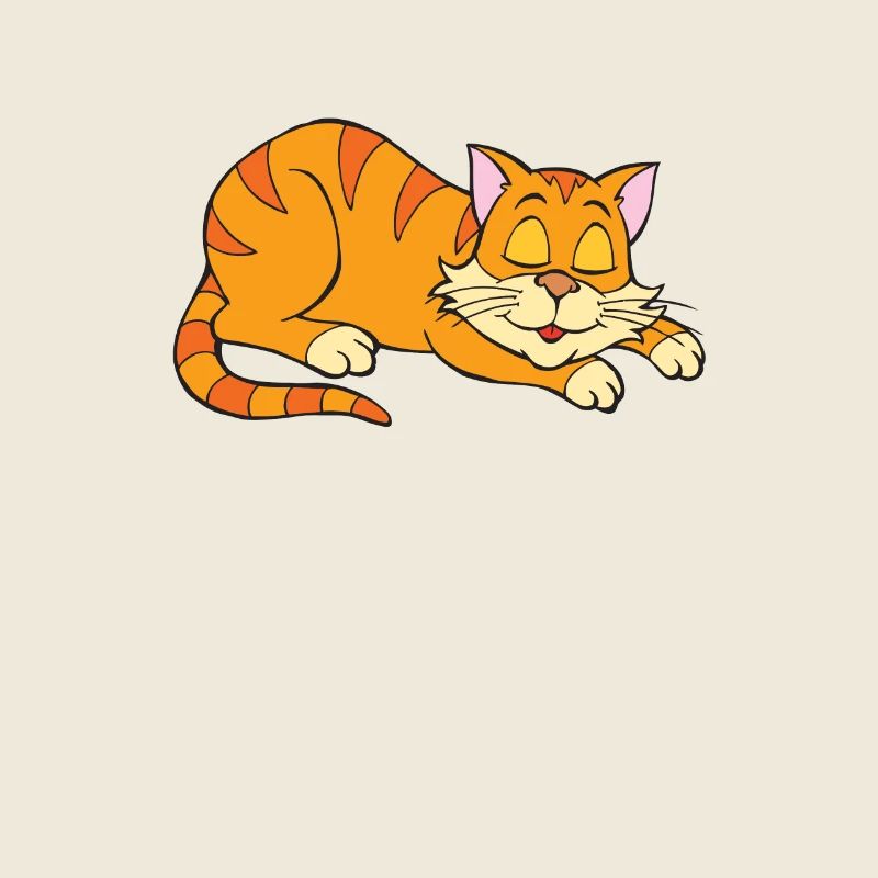 Chat - chat endormi
