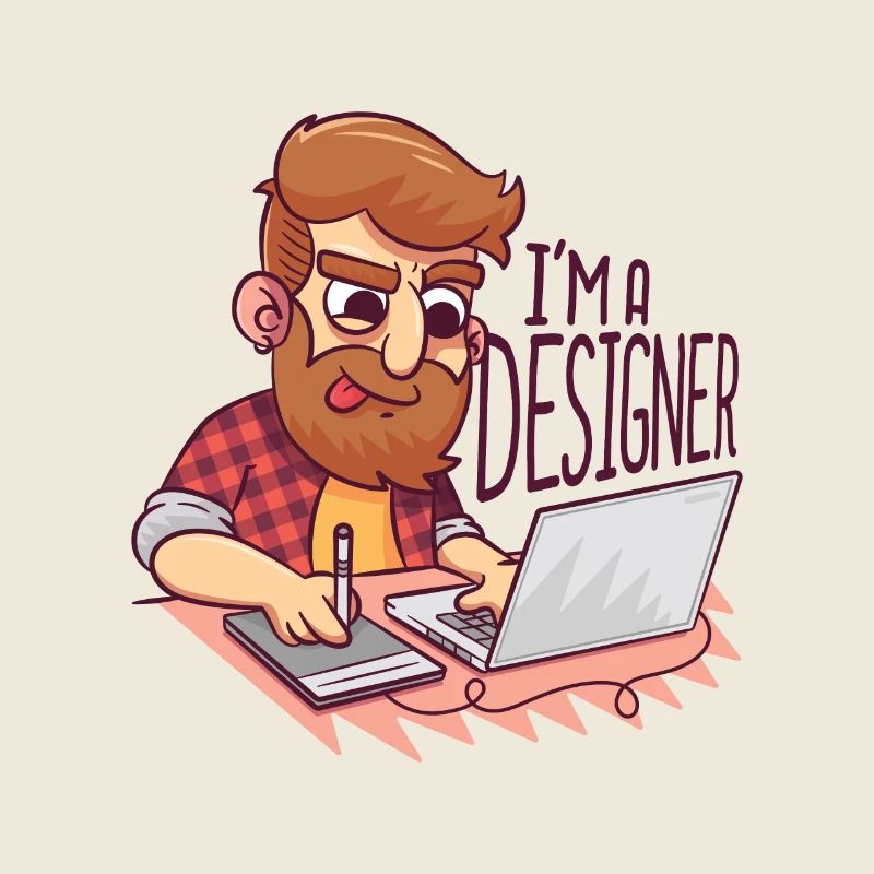 Ich bin Designer - I am a designer