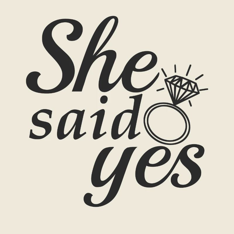 Elle a dit oui!