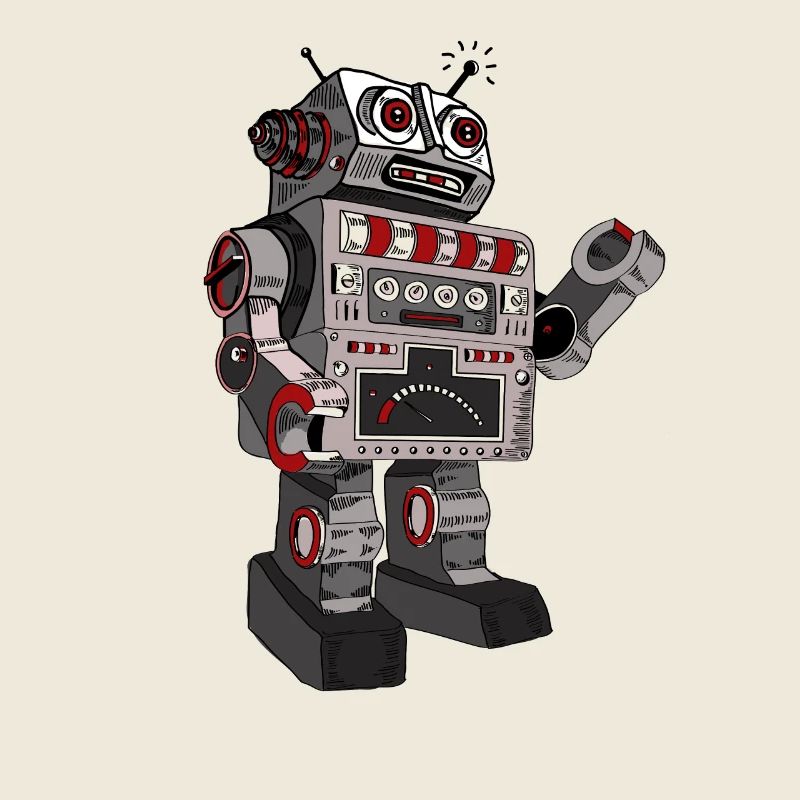 Robby Rob mr. robot scifi android jouet retro pc