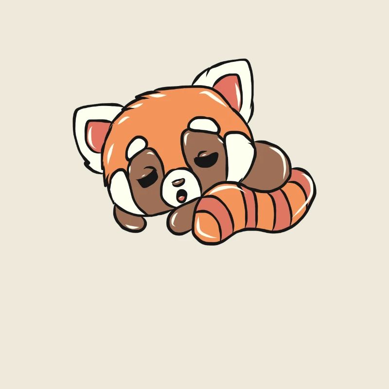 Panda rouge