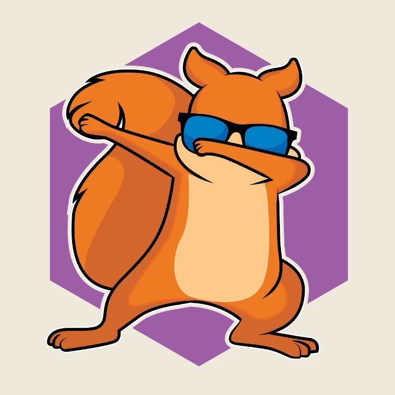 Dabbing Squirrel - Conception