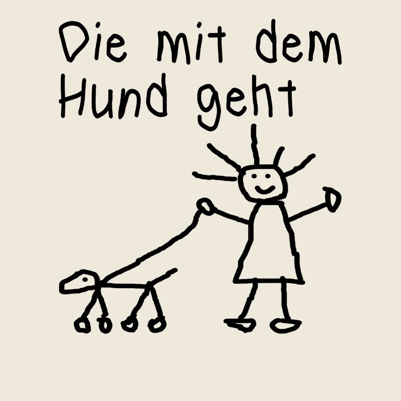 lustiges Hunde Spruch Geschenk Hund Vierbeiner wuf