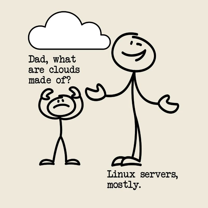 What are clouds made of? Linux servers mostly!