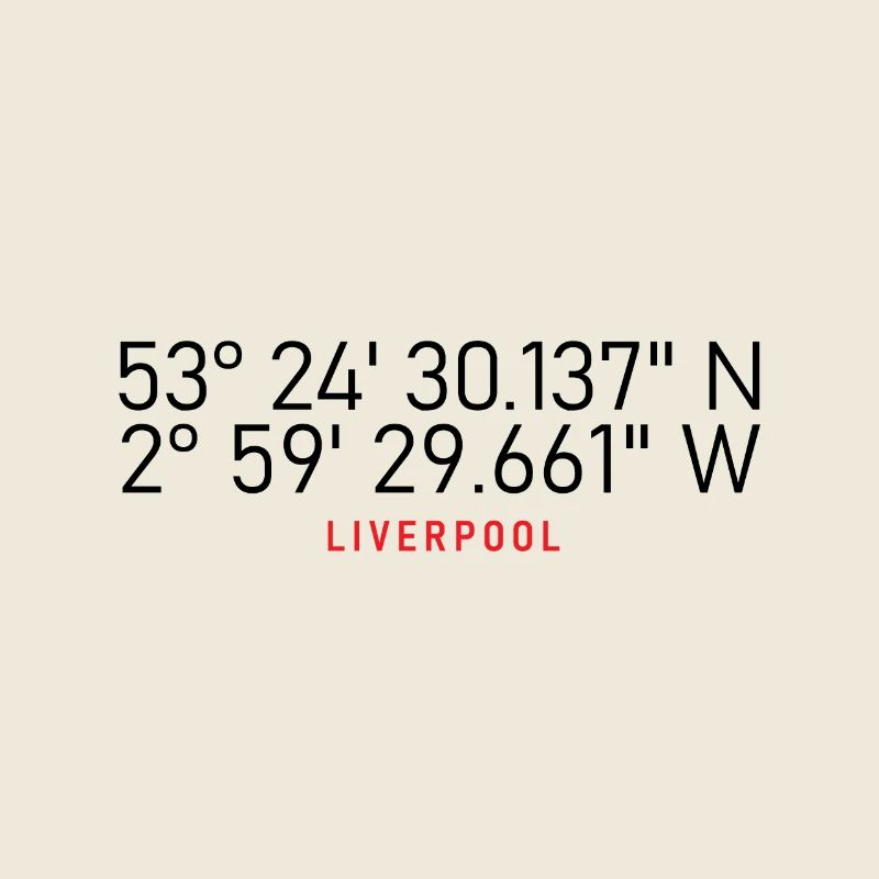 Coordonnées de Liverpool