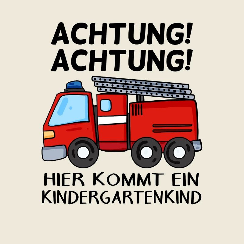 Hier kommt ein Kindergartenkind Kindergarten