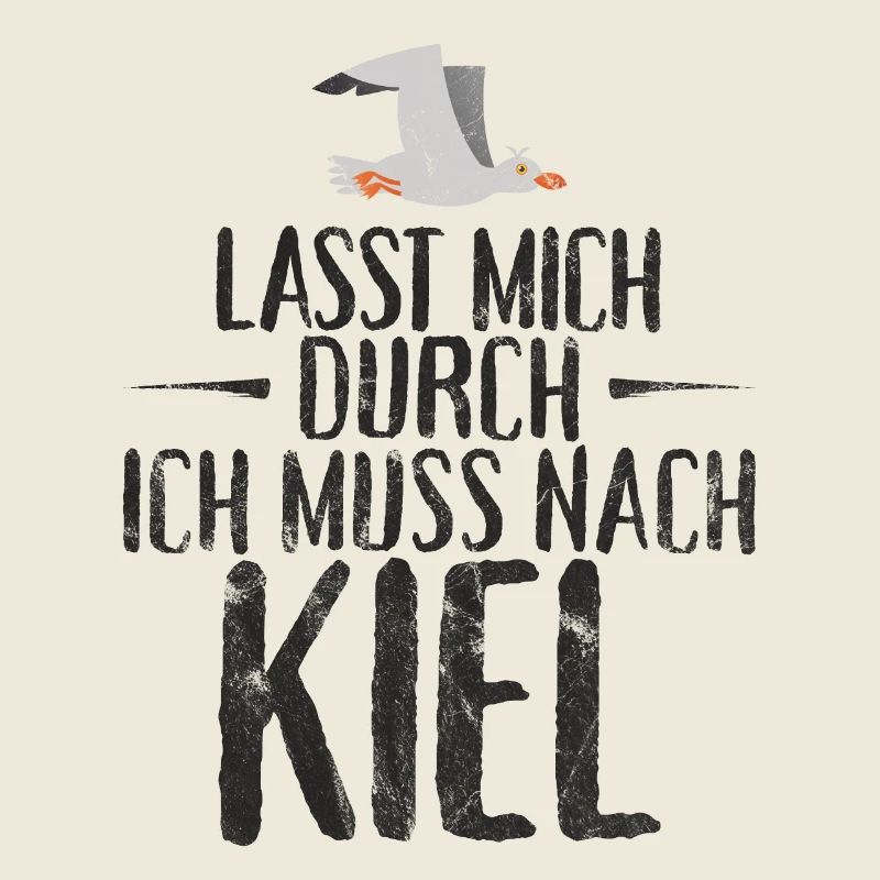 Lasst mich durch ich muss nach Kiel Möwe