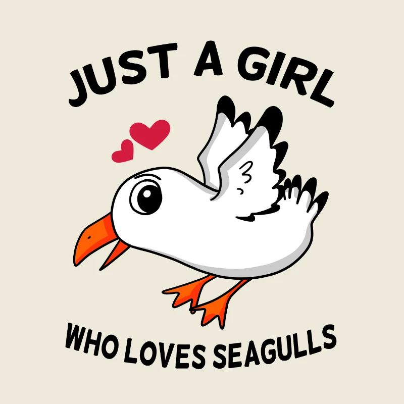 Möwe Liebe Mädchen