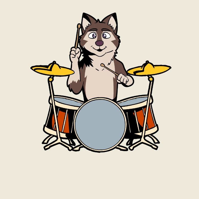 Batteur de Comic Wolf