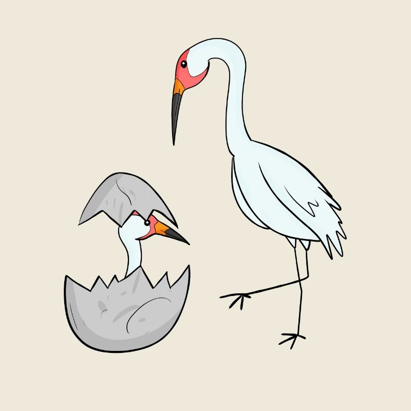 Grue avec grue pour bébé