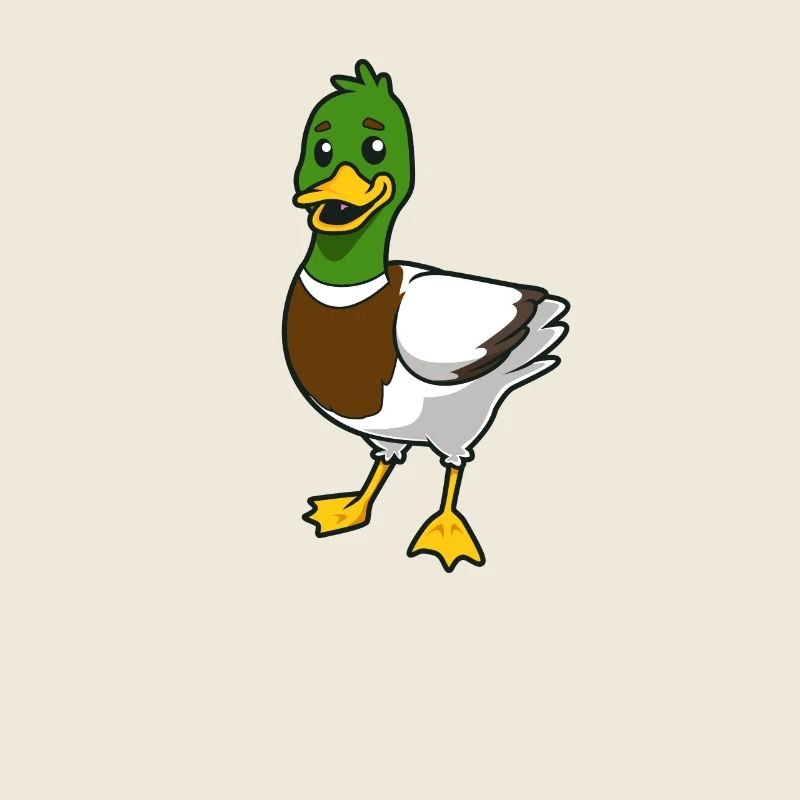 Canard colvert kawaii