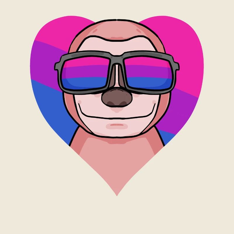 Bisexuell Faultier Geschenk