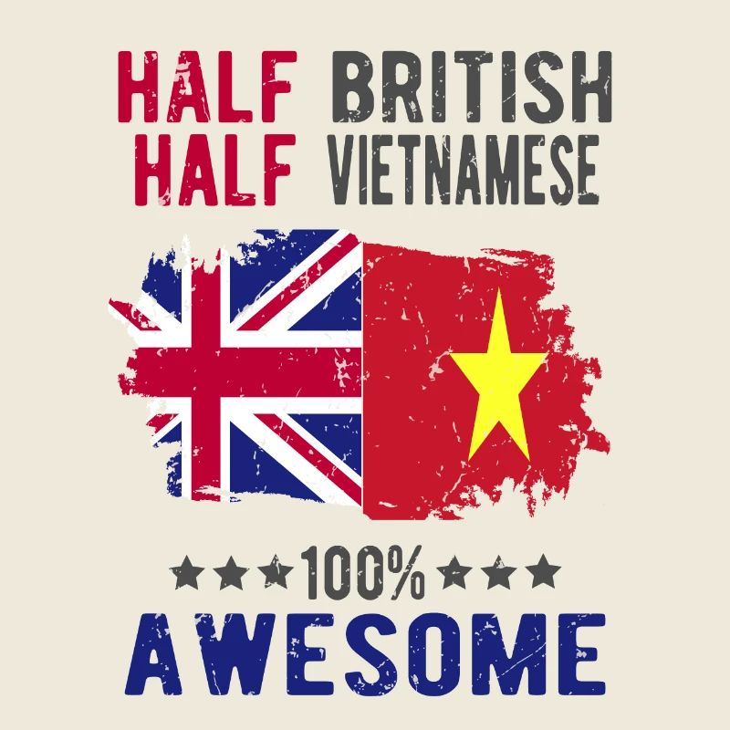 Half British Half Vietnamese