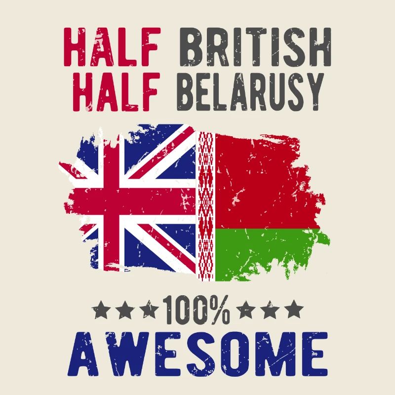 Half British Half Belarusian