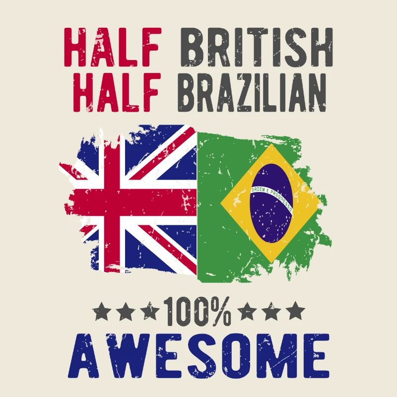 Moitié britannique moitié brésilien
