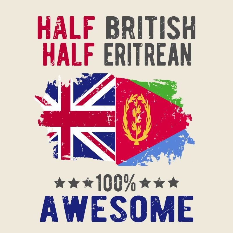 Moitié britannique moitié érythréen