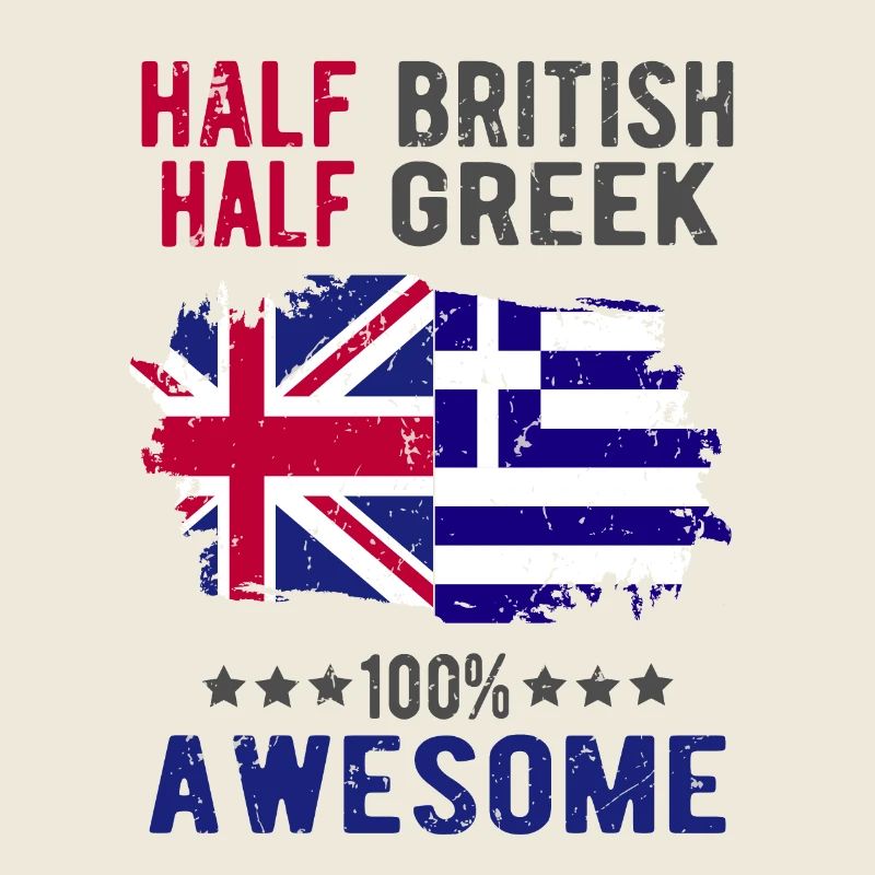 Half British Half Greek