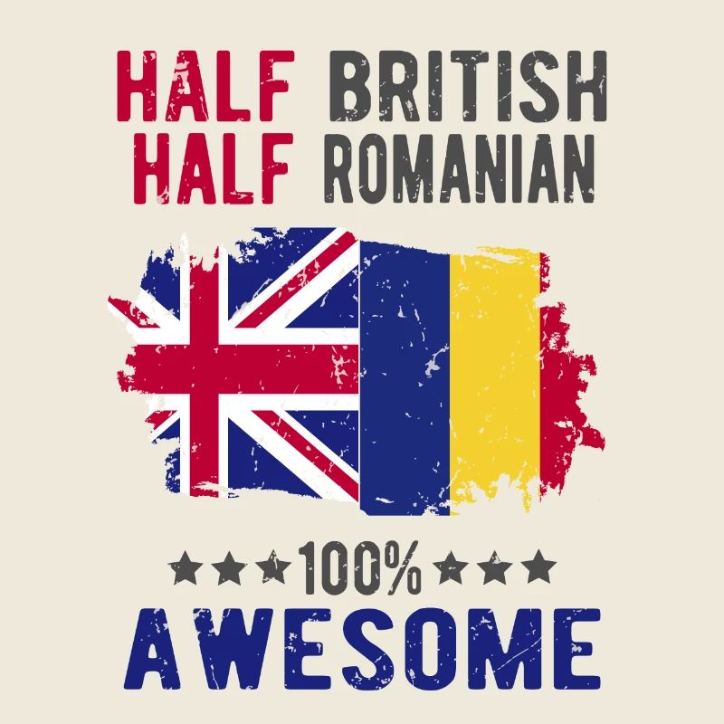 Moitié britannique moitié roumain