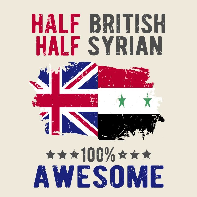 Moitié britannique moitié syrien