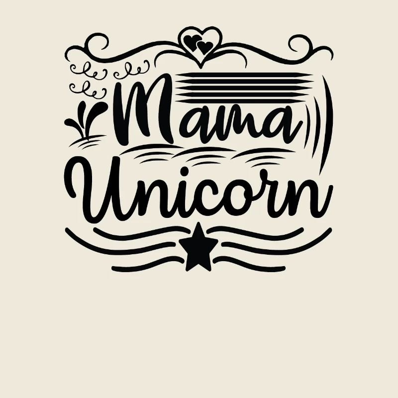 Mama Einhorn Unicorn