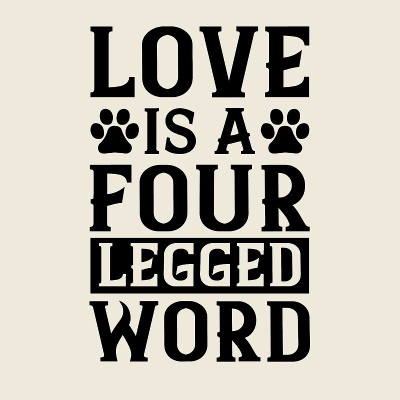 Love is a four-legged word