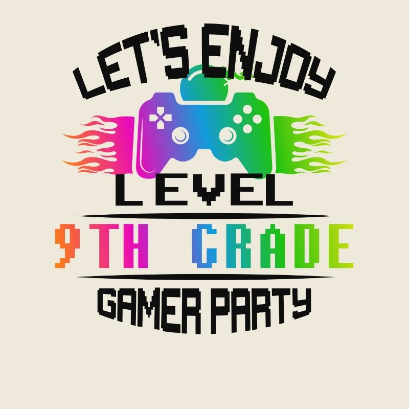 Level 9TH GRADE keep calm and game on